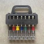 Vintage Craftsman 7 Piece Nut Driver Set Sae With Plastic Holder #94196. Fixed Price $36.95.