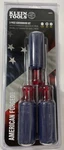(1) Klein Tools American Forged Piece Screwdriver Set 8544374 Limited Edition. Fixed Price $43.99.
