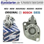1*STARTER New Genuine Bosch Seg Oe Ref. 0001177400 For Fiat. Fixed Price $307.76.