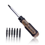 Tools Screwdriver, 12-IN-1, Includes 6 Double Ratcheting,. Fixed Price $33.58.
