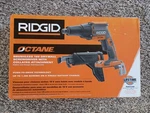 Ridgid Canada 18V 1/4" Cordless Drywall Screwdriver W/collated Attachment. Fixed Price $200.00.