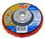 10-PIECE Norton Grinder Wheel, Bear-tex Blaze Rapid Strip, 4-1/2 Extra Coarse. Fixed Price $99.95.