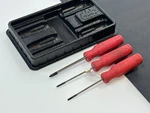 Tools SDP4DR 3PC Precision Mac-grip Red Combination Screwdriver Set. Fixed Price $37.99.