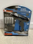 Power Glide 3.6 Volt Cordless Electric Screwdriver Rechargeable Tool Set Pcs. Fixed Price $11.99.