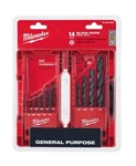 Milwaukee 48-89-2800 14-PIECE Thunderbolt Black Oxide Coated Drill Bit Set. Fixed Price $37.01.