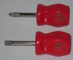 New! Snap-on Stubby Screwdriver Set Phillips & Flat Tip *red* SHD1R SHDP22IRR. Fixed Price $38.95.