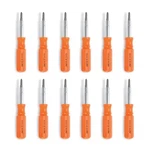 Lutz 6-IN-ONE Pocket Size Orange Screwdriver, 26030 (pack Of 12). Fixed Price $85.89.