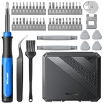 Wesdut Small Precision Screwdriver Set With Torx, Mini 52IN1, Blue. Fixed Price $15.99.
