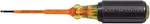 Klein Tools 607-3-INS Insulated Screwdriver, 3/32" Tip/ 3-INCH Length, Black. Fixed Price $28.88.