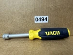 Vaco 1/2 Inch Nut Driver Hollow Shaft Magnetic Hand Tool Usa Used. Fixed Price $14.99.