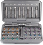 42 In 1 Magnetic Screwdriver Set Precision Ratchet Handle Diy Repair Tool Kit. Fixed Price $28.99.