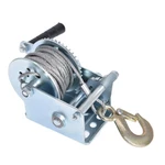 New Heavy Duty Hand Winch Steel Cable Crank Gear Atv Boat Trailer 600 Lbs. Fixed Price $22.16.