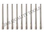 Vct 10PC 6" Long Hex Shank Quick Magnetic Nut Setter Driver 1/4". Fixed Price $23.95.