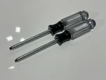 Craftsman Usa 2PC Wf (new Nos) Robertson #1 41141 & #2 41142 Square Screwdriver. Fixed Price $37.99.