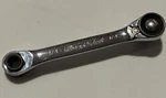 Blue-point 1/4" Dr. Mini & Ratcheting Bit Driver Wrench, BLPBTW4. Fixed Price $69.99.