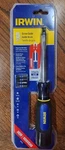 New Irwin 5-PC Screw Driver W/ Guide, Magnetized Holder, Multi Bits 1948776. Fixed Price $11.50.
