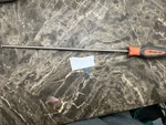 *osb* Snap-on SHD4160 Usa Gray And Orange 7/32" X 16" Straight Blade Screwdriver. Fixed Price $40.47.