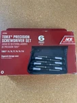 Ace Torx Screwdriver Set 6PCS T5 Thru T10 New. Fixed Price $15.00.