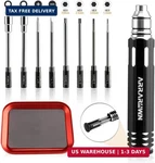 10 In Rc Model Repair Tools Kit With 1.5/2.0/2.5/3.0/4.0/5.5MM Hex Screwdriver. Fixed Price $25.47.