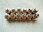 12 Pc Tamper And Non Torx Bit Set T-40-45-47-50-55-60 3/8 Drive With Rack. Fixed Price $33.99.