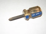 #2 Phillips 1.5" Stubby Screwdriver, 3-1/4" Oal, Usa, Atd 6245. Fixed Price $9.45.