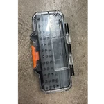Klein Tools 32717 32-PIECE Drill Bit Set W/ Plastic Case Black/clear/orange. Fixed Price $50.00.