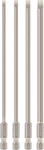 4 Pcs Slotted Screwdriver Bit Set Magnetic Flat Head 150MM, Silver. Fixed Price $14.52.