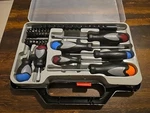 Tool Works 40PC Screwdriver, Bits Set. Carry Case. Fixed Price $19.77.