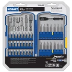 Kobalt 45-PACK Screwdriver Bit Set $45 Value. Fixed Price $18.98.