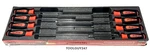 Snap SGDXL80B 8PC Soft Grip Cabinet Type Screwdriver Extra Long Orange. Fixed Price $296.96.
