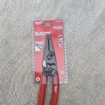 Milwaukee 48-22-6579 Multi-purpose Wire Stripper Crimper Dipped Grips. Fixed Price $15.84.
