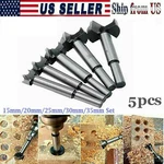 Drill Bit Set - Forstner 5 Piece Professional Woodworking New. Fixed Price $14.95.
