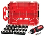 Craftsman CMHT68017 Ratcheting Screwdriver Set 44 Piece Magnetic Red. Fixed Price $17.60.