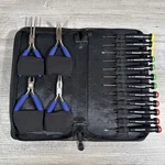 Craftsman Precision Tool Set 16 Pieces Screwdriver Electronic Pliers Zip Case. Fixed Price $70.00.