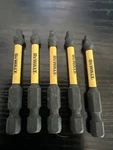 Dewalt DWA2SQ2IR #2 Square Impact Ready Power Bit - 2" Flextorq 5 Each. Fixed Price $7.39.