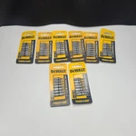 Lot Of 8 Dewalt 1" Steel Torx Security Screwdriver Drill Bit 7-PC Set DWA1TS-7L. Fixed Price $49.99.