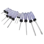 Powerbuilt 11PC Trades Pro Clear Handle Screwdriver Set - 830310. Fixed Price $32.93.