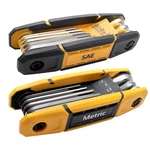 Mulwark 17PCS Folding Allen Wrench Set Metric & Standard Sae Key Tool 2 Pack. Fixed Price $29.90.