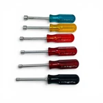 Vintage Xcelite Nut Driver Set Color Coded Acetate Handle Made Usa, 6PC. Fixed Price $39.00.