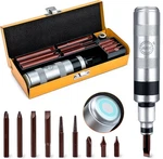 Akm 12PC 1/2" Hand Manual Reversible Impact Set Extractor Screwdriver Kit. Fixed Price $44.99.