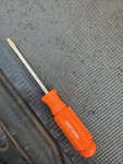 Sears Craftsman Usa Nos 41555 Neon Orange Flat Screwdriver 3/16 X4 Blade 8 Toy. Fixed Price $20.00.
