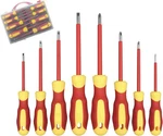 8PC Insulated Screwdriver Set W/ Case 1000V, Phillips & Slotted For Electrician. Fixed Price $24.90.