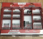 Milwaukee 48-32-5154 Shockwave Impact Duty Screw Driver Bit Set (74-PIECE). Fixed Price $29.95.
