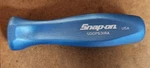 Snap-on Tools 5" Pearl Blue Acetate Hard Handle SDDP63IRA. Fixed Price $40.00.