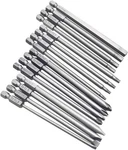 Yakamoz 16PCS 4-IN-1 Multi Long Magnetic Screwdriver Bit Set With 1/4" Hex Shank. Fixed Price $22.99.