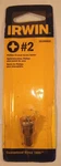 Irwin #2 Phillips Drywall Screw Setter Bit 3510641C Steel 1/4IN Hex Shank. Fixed Price $9.97.