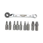 Craftsman Ratcheting Offset Multi-bits Screwdriver CMHT68008. Fixed Price $29.28.