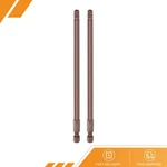 2PACK T30 Magnetic Security Torx Screwdriver Bit 1/4" Hex Shank 6" Length Red. Fixed Price $14.32.