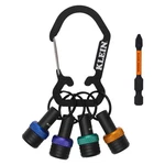 Klein Tools K33850 Bit Holder Keychain Set 5-PIECE 1/4 Hex Auto-lock. Fixed Price $30.68.