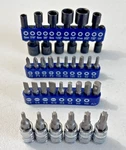 Kobalt 37PC Nut Driver Star Bit Set 1/4 Torx Hex Sockets Phillips. Fixed Price $23.99.